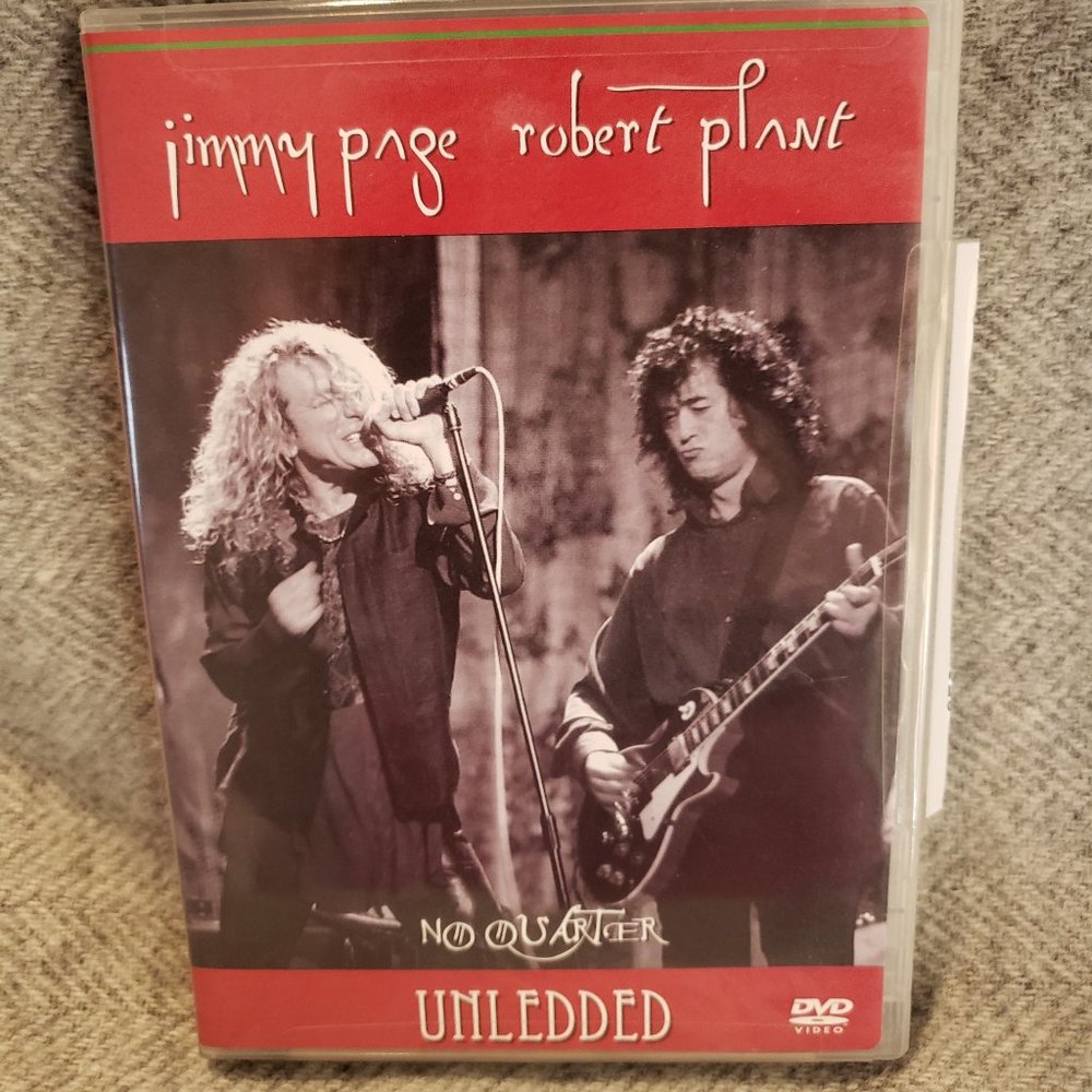 Jimmy Page and Robert Plant Unledded DVD